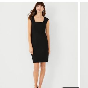 NWT Ann Taylor scoop neck sheath dress